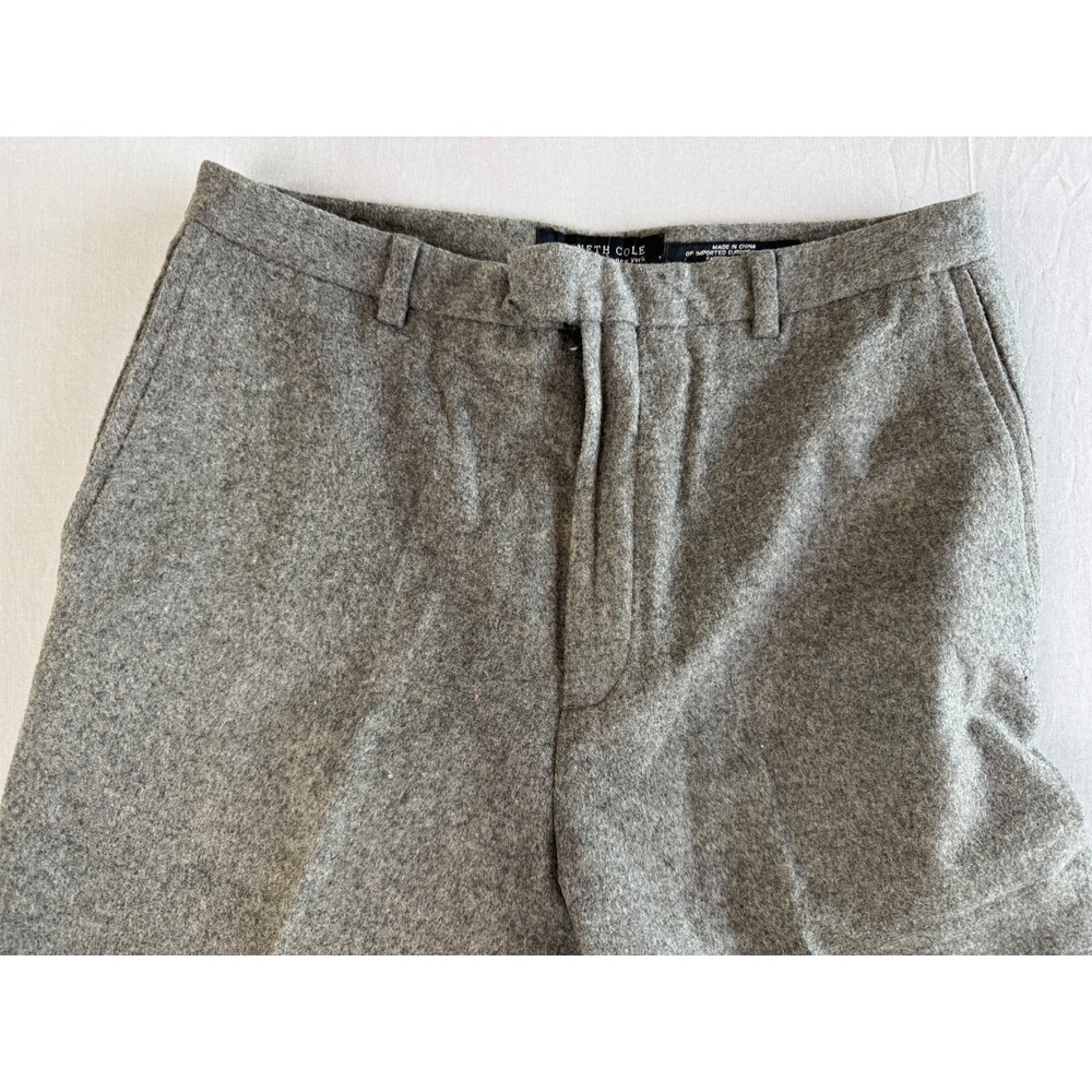 Kenneth Cole Pants‎ 32 Gray Wool Cashmere Blend Dress (actual 30x28.5) - Picture 4 of 12